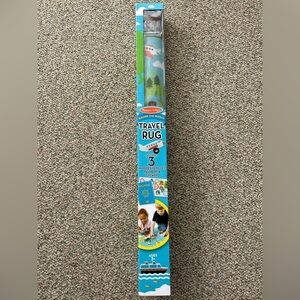 Melissa & Doug Travel Rug with Wooden Vehicles